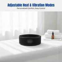 Graphene Heated Waist Belt, Far Infrared, Vibration Massage, Rechargeable