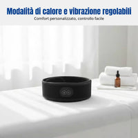 Graphene Heated Waist Belt, Far Infrared, Vibration Massage, Rechargeable