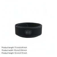 Graphene Heated Waist Belt, Far Infrared, Vibration Massage, Rechargeable