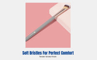 Nose Contour Brush, Brush-Shaped Makeup Tool, Soft Bristles, Accentuates, Blends, Eyeshadow, Multi-Functional, Portable