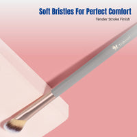 Nose Contour Brush, Brush-Shaped Makeup Tool, Soft Bristles, Accentuates, Blends, Eyeshadow, Multi-Functional, Portable