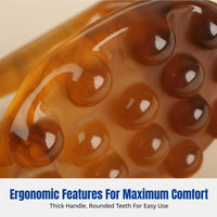 Resin Vital Route Brush, Massage Turtle, Gua Sha Board, Abdomen, Lymph, Body