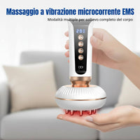EMS Electric Massage Brush, Shoulder Neck, Abdomen, Adjustable Modes, Home