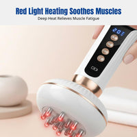 EMS Electric Massage Brush, Shoulder Neck, Abdomen, Adjustable Modes, Home