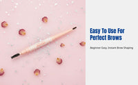 Three-Dimensional Eyebrow Definer, Double-Ended, Long-Lasting, Water-Resistant, Smudge-Proof, Multi-Effect, Defined Strokes