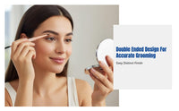 Three-Dimensional Eyebrow Definer, Double-Ended, Long-Lasting, Water-Resistant, Smudge-Proof, Multi-Effect, Defined Strokes
