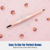 Three-Dimensional Eyebrow Definer, Double-Ended, Long-Lasting, Water-Resistant, Smudge-Proof, Multi-Effect, Defined Strokes