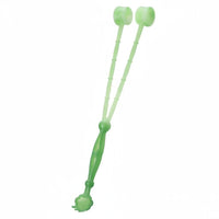 Handheld Spine Acupressure Tapping Massager, Double-Headed, Lightweight Plastic, Shoulder & Leg Relaxation Tool