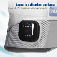 Heated Waist Belt, Rechargeable Massage, Adjustable Support Relief