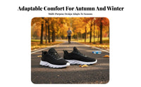 Men's Mesh Running Shoes, Lightweight, Non-Slip, Breathable, Casual, Fall/Winter