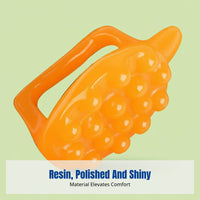 Resin Acupressure Brush, Massage Turtle, Gua Sha Board, Neck, Waist