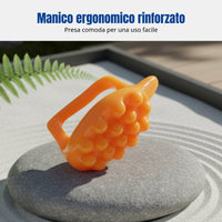 Resin Acupressure Brush, Massage Turtle, Gua Sha Board, Neck, Waist