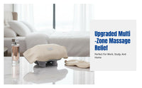 Shoulder and Neck Electric Heating Massage Shawl, Simulated Hand Kneading, Multi-Position, Quiet Motor, Adjustable Heat