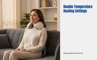 Shoulder and Neck Electric Heating Massage Shawl, Simulated Hand Kneading, Multi-Position, Quiet Motor, Adjustable Heat