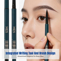 Double-Ended Ultra-Fine Eyebrow Definer, Waterproof, Sweatproof, Smudge-Resistant, Multi-Use, Portable, Ideal for Students