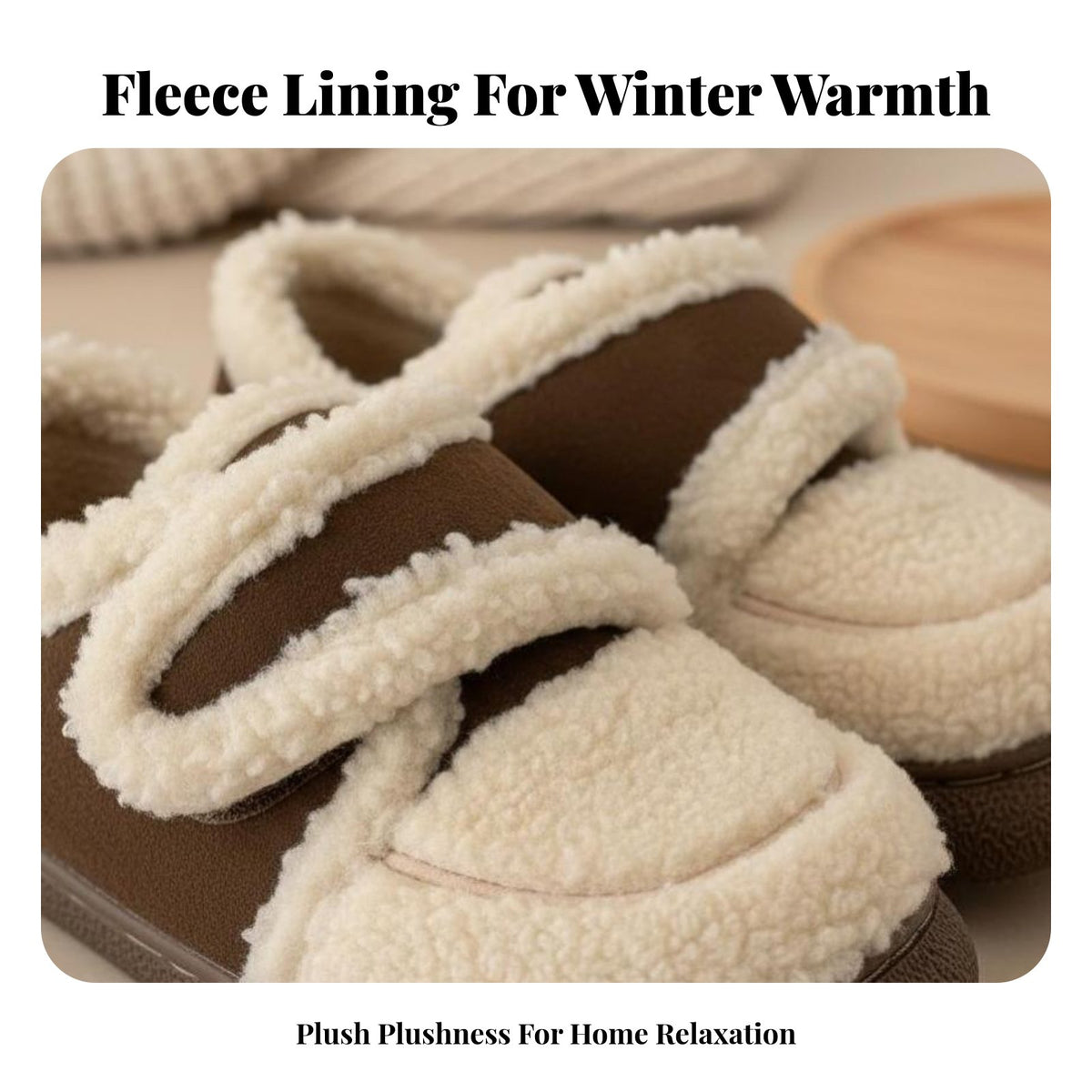 Vintage Korean Shoes, Fleece Lined Loafers for Women, Warm Winter Moccasins, Adjustable Hook and Loop, Relaxed Outdoor Flats