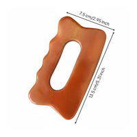 Large Bian Stone Scraping Board, Thickened Fascia, Shoulder, Abdomen Massage