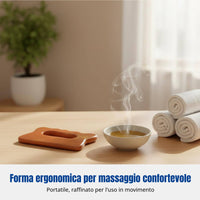 Large Bian Stone Scraping Board, Thickened Fascia, Shoulder, Abdomen Massage