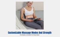 Smart Heated EMS Massage Belt, Waist Shaping, Adjustable