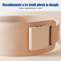 Smart Heated EMS Massage Belt, Waist Shaping, Adjustable