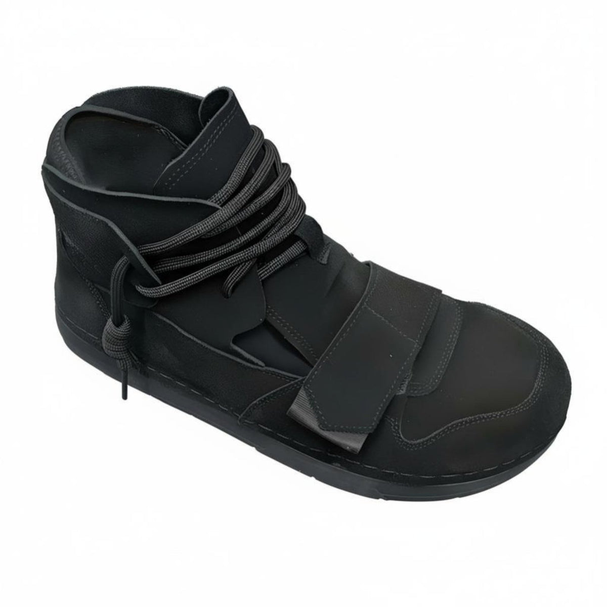 High Top Men's Sneakers, Autumn Winter Plush, Youth Urban Style, Unique Clown Design