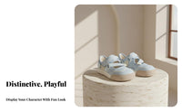 Distinctive Ugly-Cute Mesh Sandals, Hook-and-Loop Closure, Summer Mary Jane Shoes for Women