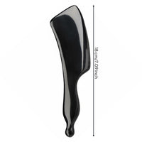 Buffalo Horn Gua Sha Board, Ergonomic Handle, Spine, Abdomen, Legs, Shoulders