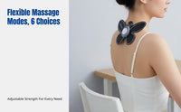EMS Neck Massager Patch, Mini Portable, Wireless, Multi-Function