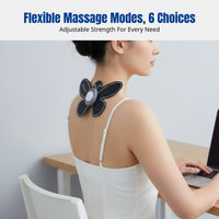 EMS Neck Massager Patch, Mini Portable, Wireless, Multi-Function