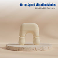 Portable Mini Electric Dual-Head Handheld Massager Full Body Relaxation