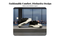 Men's Height Increasing Dad Sneakers, 8cm Invisible Lift, Chunky Sole, Relaxed Board Shoes, Unique Design, Autumn, Comfortable, Lace-Up