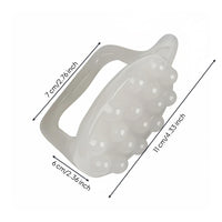 Gua Sha Massage Tool, Dual Push, Resin, Spine, Neck, Pressure Point