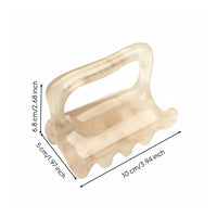 Gua Sha Massage Tool, Dual Push, Resin, Spine, Neck, Pressure Point