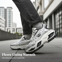 Height Boost Athletic Shoes, Dad Shoes, Thick Sole, Discreet Lift, Unisex, Trendy, Lace-Up, Sport Casual
