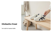 Ugly Cute front sneakers, Women's board shoes, Autumn 2025, Relaxed student style