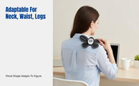 Mini EMS neck massager relieves neck pain.