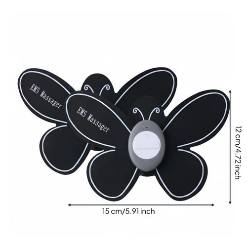 Mini EMS neck massager relieves neck pain.