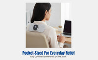 Neck Massager Patch, Mini Portable, For Shoulder and Spine