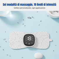 Neck Massager Patch, Mini Portable, For Shoulder and Spine
