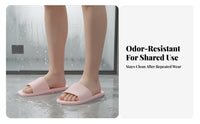Foldable Travel House Shoes, Non-Slip Foam Soft Sole, Portable Hotel Bathroom Shoes for Men & Women