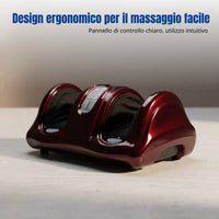 Electric Foot Massager, Heated, Remote, Leg & Sole, Home Use