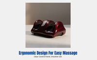 Electric Foot Massager, Heated, Remote, Leg & Sole, Home Use