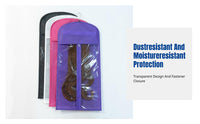 Wig Fabric Hanging Storage Bag, Moisture-Resistant Organizer, Portable for Travel and Home