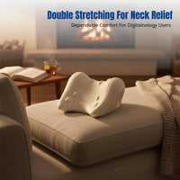Neck Cervical Relaxer U-Shaped Massage Pillow Home Shoulder Relief