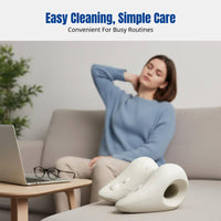 Neck Cervical Relaxer U-Shaped Massage Pillow Home Shoulder Relief