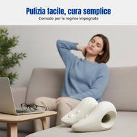 Neck Cervical Relaxer U-Shaped Massage Pillow Home Shoulder Relief