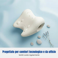Neck Cervical Relaxer U-Shaped Massage Pillow Home Shoulder Relief
