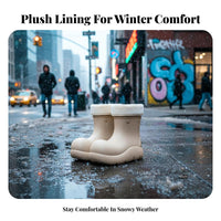 Women's Winter Boots, Waterproof Non-slip, Plush Lined Thick Sole Short Boots, Stylish 2025 Design