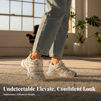 Women's Mesh Platform Sneakers, Height Boost, Thick Sole, Autumn Dad Shoe Style, Youthful Design