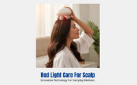 Waterproof Electric Scalp Massager, 8 Claws Kneading, Red Light Care